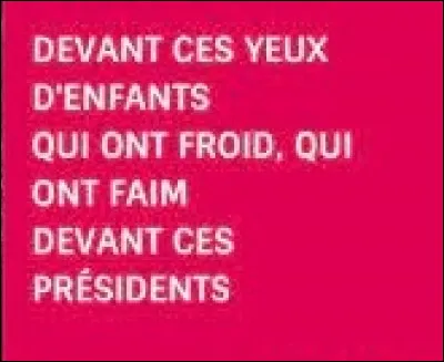 Musique : En 1981, quelle chanteuse en appelait "à la tendresse, à l'amour, s'il nous en reste" ?