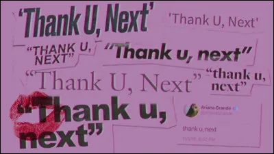 Qui chante « Thank u, next » ?