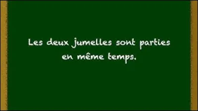 Attention, dans ce quiz, toutes les fautes comptent, syntaxe, majuscules etc. Les images peuvent parfois vous aider.

Pour faire une sauce béchamel, il faut du beurre et de la farine, puis rajouter du lait, et s'il n'y en a pas suffisamment, en rajouter encore.