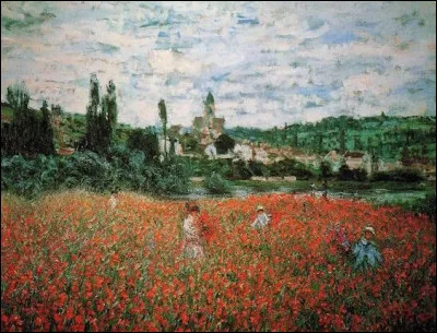 A qui doit-on "Coquelicots, la promenade près de Vetheuil" ?