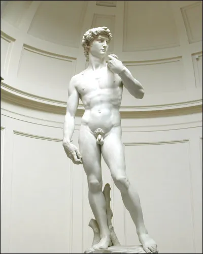 Quand la sculpture "Le David" a-t-elle été réalisée ?