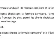 Quiz Un exercice de probabilits type bac