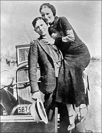 La plus connue est avec son complice "Clyde Barrow".