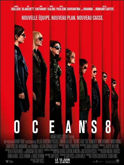 Laquelle de ces chansons est dans "Ocean's 8" ?