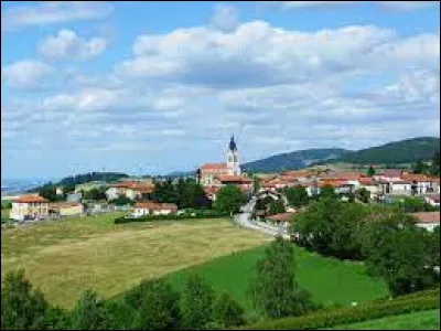 Commune Rhodanienne, dans les monts du Lyonnais, Aveize se situe en région ...