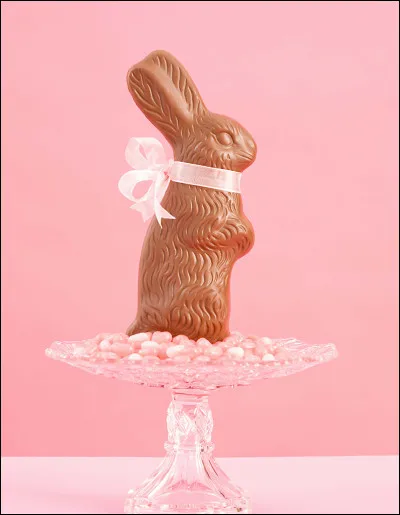 Quel animal représente cette sculpture en chocolat ?