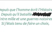 Quiz  bras le texte (19) : Brassens 'La guerre de 14-18'