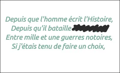 Préambule > Retrouvez le mot manquant dans le 1er quatrain !