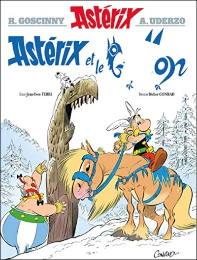 Quel est le titre en A de cet album d'Astérix paru en 2021 ?