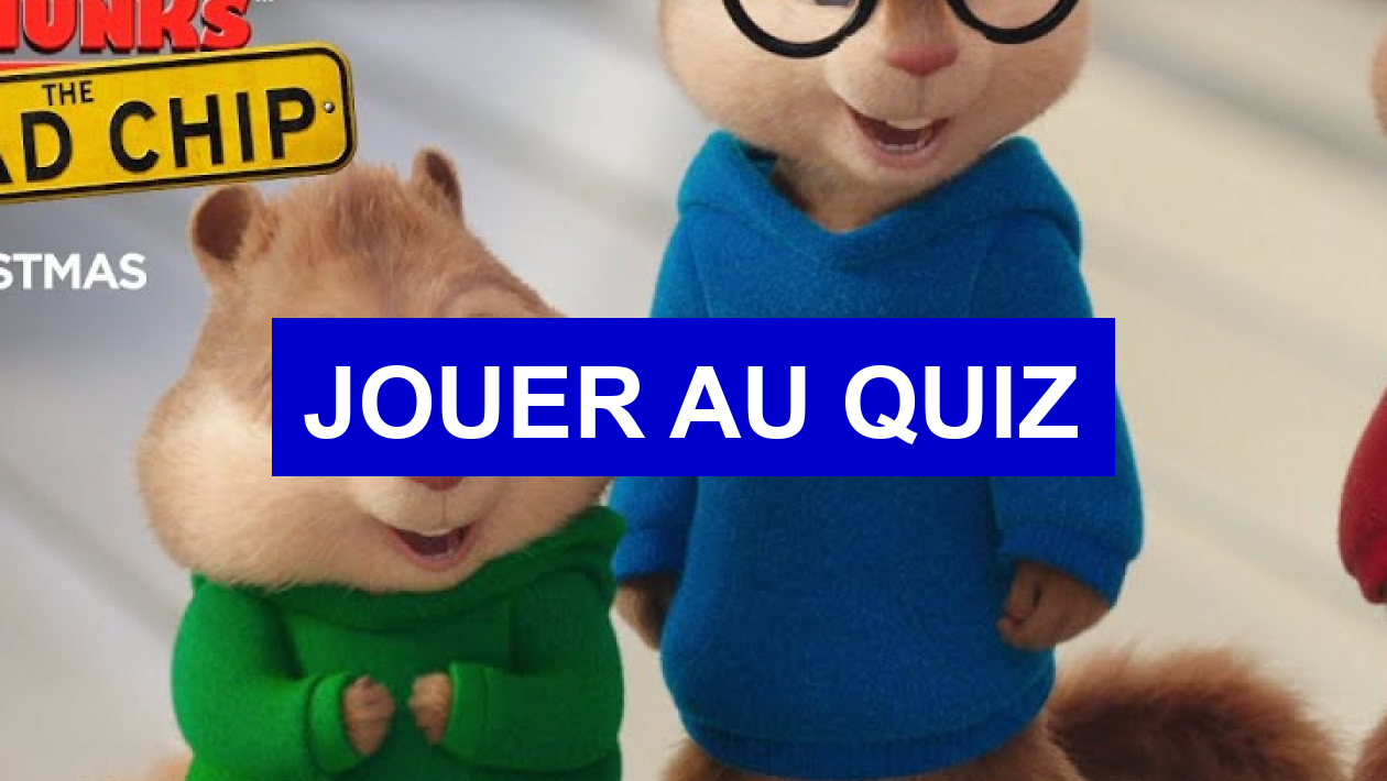 Quiz Alvin et les Chipmunks