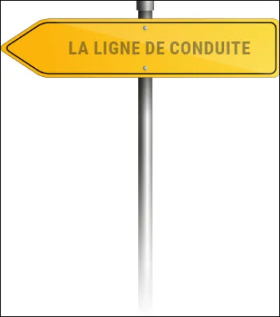 À quoi se rapporte la ligne de conduite ?