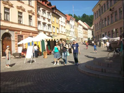 Commençons par la petite mais charmante capitale du pays : Ljubljana. Si l'on décompose le nom de la ville, comment pourrait-on le traduire en français ?