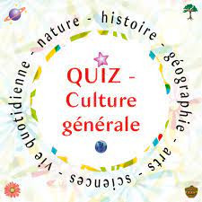 Quiz Culture gnrale