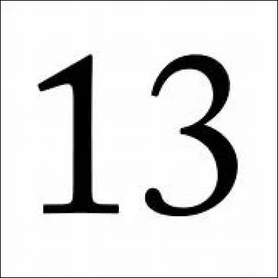 Par lequel de ces nombres 13 est-il divisible ?