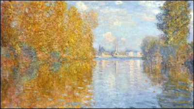 Il a peint "Effet d'automne à Argenteuil" :