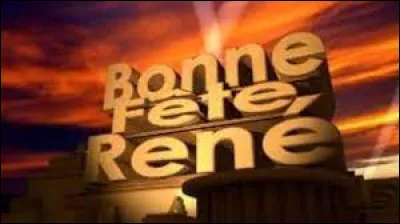 Fête : 
Venant du prénom romain « Renanus » qui provient du latin ''renatus'' et signifiant « né une nouvelle fois ». Il fît allusion, pendant l'antiquité romaine, à l'intronisation au mithraïsme après le sacrifice d'un taureau. Il est repris plus tardivement par les chrétiens en référence au sacrement chrétien du baptême, sous le prénom Renatus. À quelle date fête-t-on les René ?