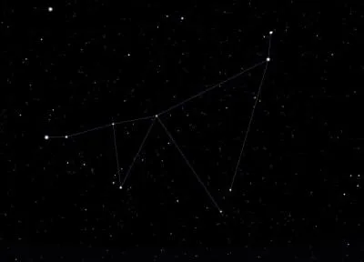 Quel est le nom de la constellation ci-dessous ?