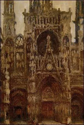 Qui a peint 'La cathdrale de Rouen' ?