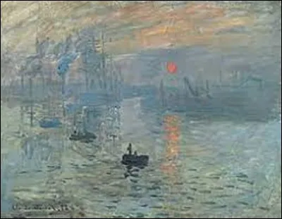 On débute ce quiz en cherchant un impressionniste. De ces trois membres, lequel a réalisé ce tableau nommé ''Impression, soleil levant'' ?