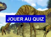 Quiz Quel est ce dinosaure ?