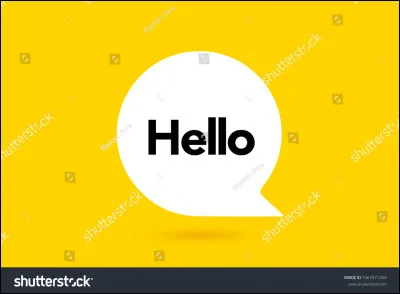 "Hello" ! D'ailleurs, à quelle langue appartient ce mot ?