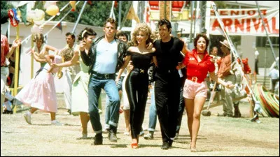 Dans quel film de 1978 peut-on voir Danny et Sandy chanter et danser dans une fête foraine ?