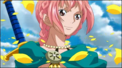 Elle est la petite fille fille de l'ancien roi de Dressrosa. Elle a participé au tournoi du Colosseum pour obtenir le Pyro-Fruit. Son histoire est marquée par la tragédie et la recherche de la vérité sur son père. Qui est-elle ?