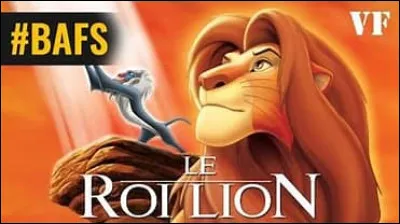 En quelle année le dessin animé ''Le Roi Lion'' est-il sorti au cinéma ?