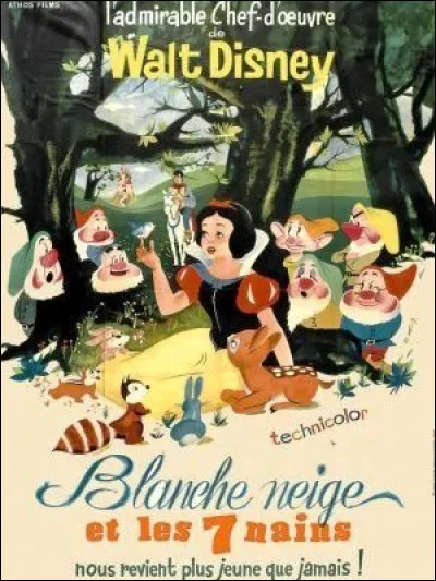 Pour le film "Blanche-Neige et les Sept Nains" (1937), Walt Disney a reçu un oscar spécial. De combien de statuettes était composé cet oscar ?