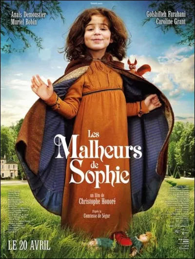 Qui est lauteur des "Malheurs de Sophie" ?