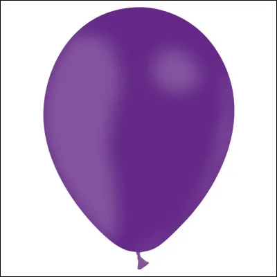 Quelle est la couleur de ce ballon ?