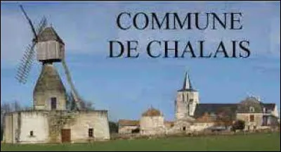 Commune néo-aquitaine, dans l'arrondissement de Châtellerault, Chalais se situe dans le département ...