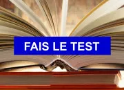 Test Quel roman devrais-tu lire ?