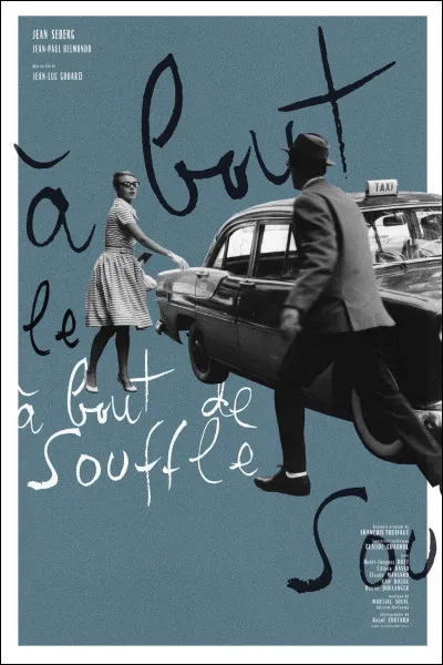 "À bout de souffle" est un film joué par Alain Delon.