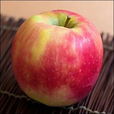 Quelle est cette variété de pomme à croquer très sucrée de couleur rouge ?