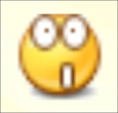 Ce smiley a l'air tout étonné ! Savez-vous comment on le fait ?