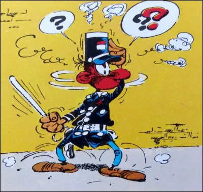 Comment se nomme ce policier présent dans la BD "Gaston Lagaffe" ?