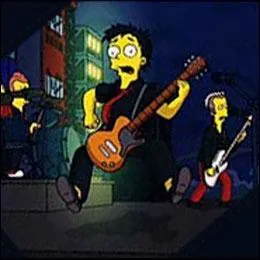 Quel groupe de rock est englouti dans le lac de Springfield ?