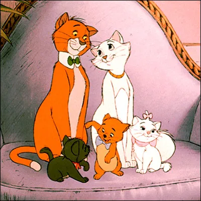 Quelle est cette bande de chats qui provient d'un dessin animé Disney ?