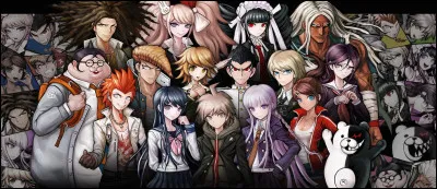 Qui est le protagoniste dans "Danganronpa 1" ?