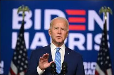 En 2020, quand il est élu président, Joe Biden ...