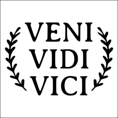 Commençons ce quiz avec une célèbre citation latine, "veni, vidi, vici". À qui la devons-nous ?