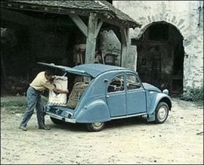 Quelle est cette célèbre auto disposant d'un moteur à deux cylindres ?