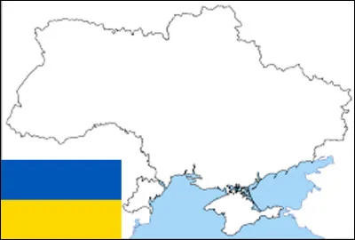 Avec quel pays et ancienne république soviétique l'Ukraine ne partage-t-elle pas de frontière ?