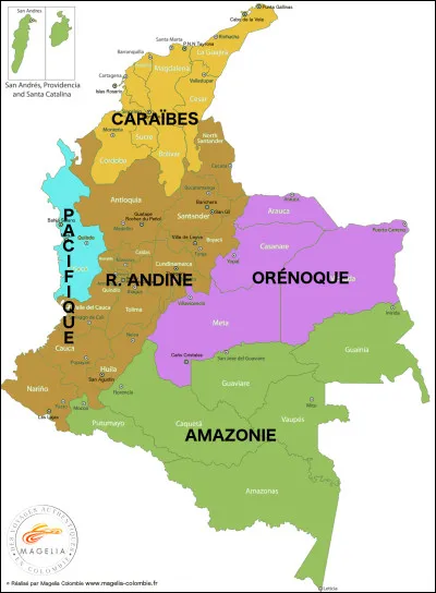 Quelle est la capitale de la Colombie ?