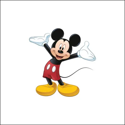 Pour commencer un personnage très emblématique et connu de tous : Mickey vient de :