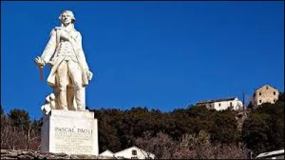 Novembre 1755 ; un général corse mène une révolte contre l'occupation des Génois dans son île, de qui s'agit-il ?