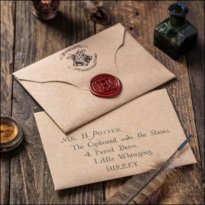 Tu viens de recevoir ta lettre pour Poudlard, l'école de sorcellerie ! Ton aventure magique commence maintenant. Tout au long de cette année, tes choix détermineront la maison qui te convient le mieux. Bonne chance !
Tu reçois ta lettre pour Poudlard. Quelle est ta réaction ?
