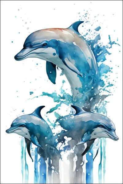 Les dauphins sont...