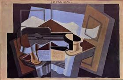 On débute notre balade picturale en cherchant un cubiste. En décembre 1921, quel artiste a réalisé cette toile intitulée ''Le Canigou'' ?